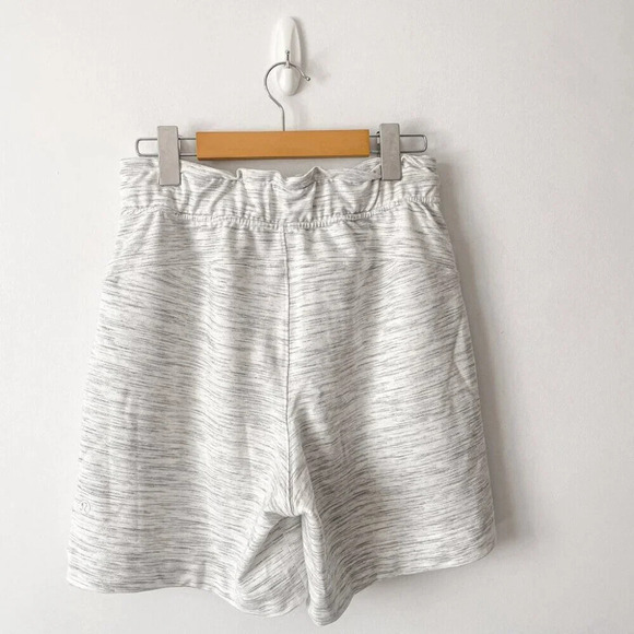 Lululemon Hello Sunday Short  Heathered Space Dyed Mod White Size 4 - Picture 5 of 7